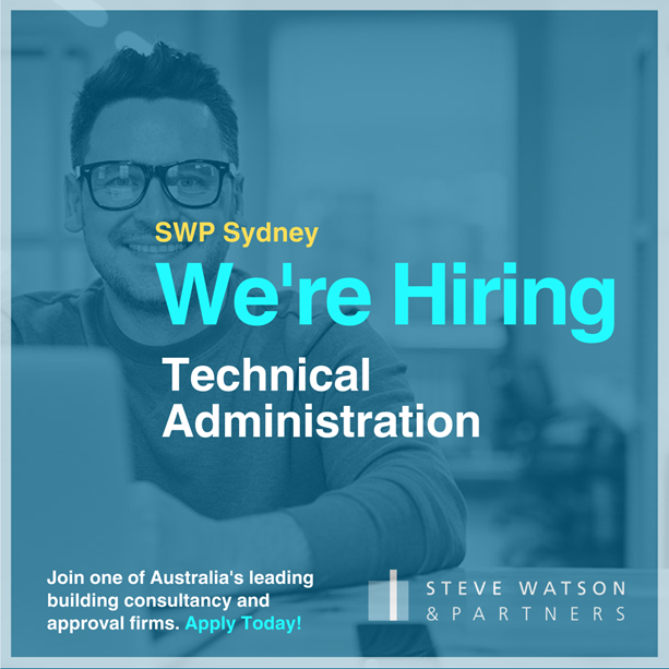 We're Hiring Technical Administration at Steve Watson and Partners in Sydney